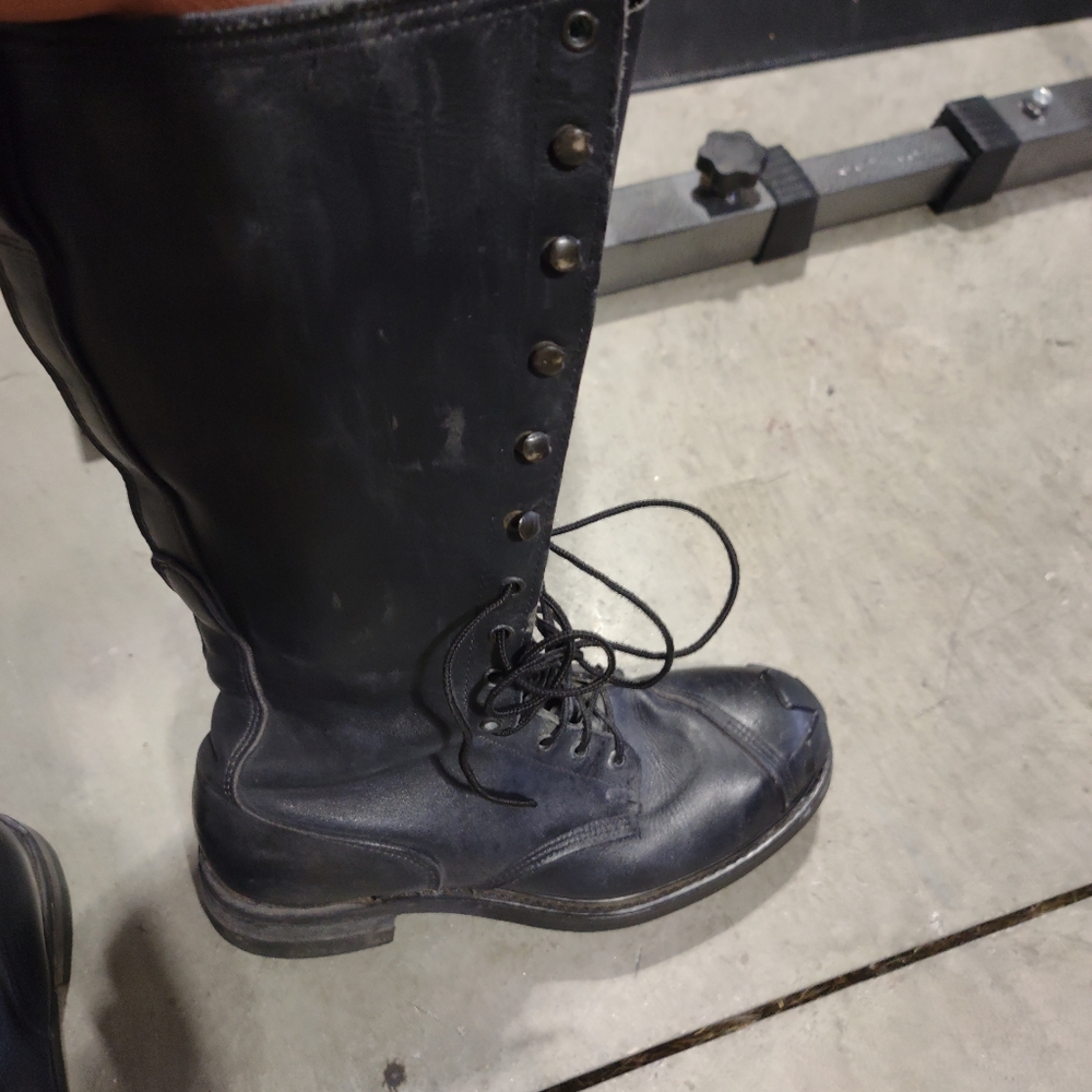 Cove Leather Lineman Boot  heavy Leather